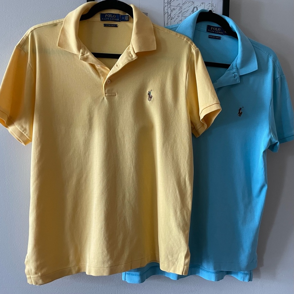 Two Classic RL Mens Polo Medium